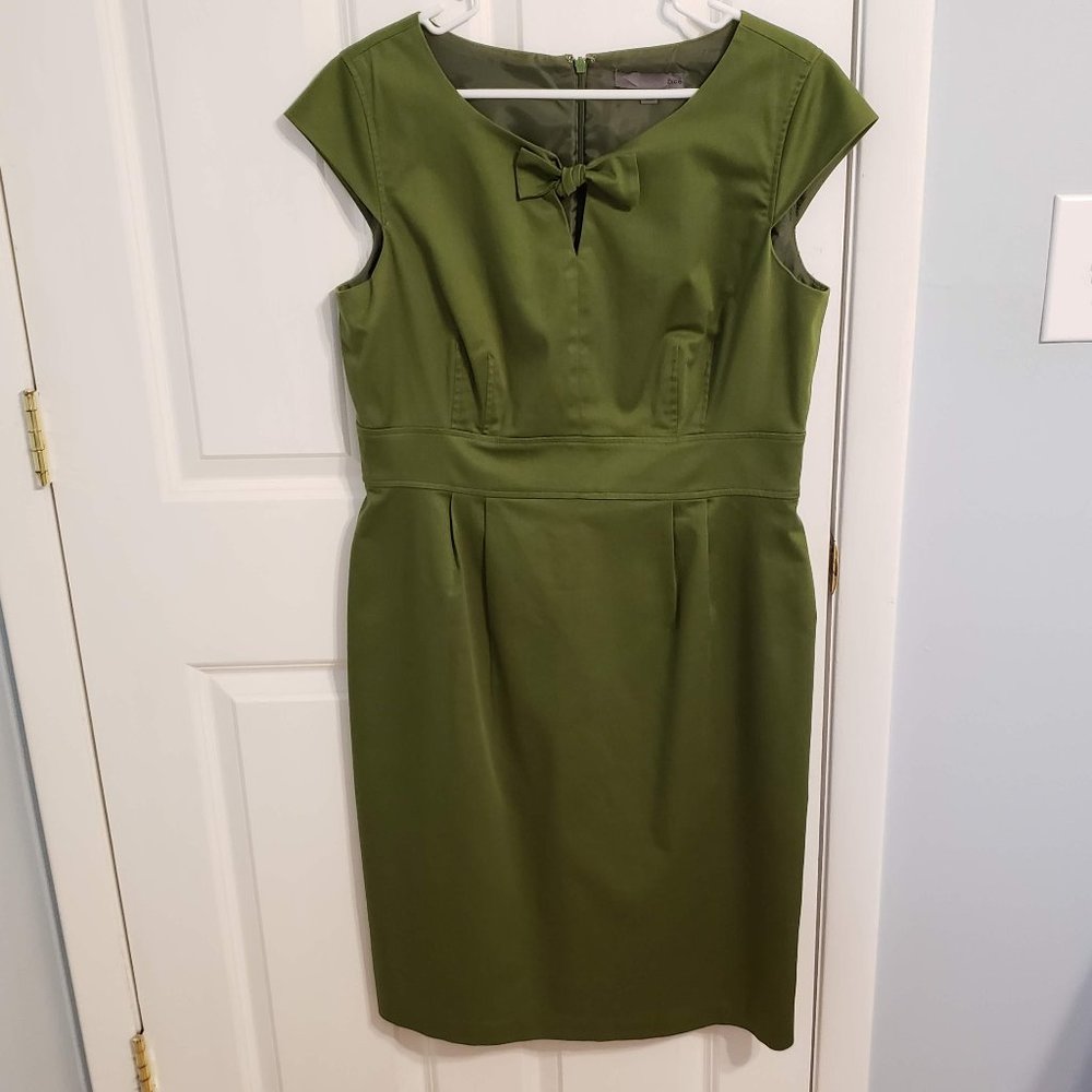 Green Bice Retro Sheath Dress